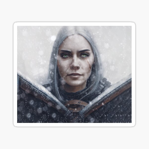  the time has passed ciri sticker for sale by ghiks redbubble