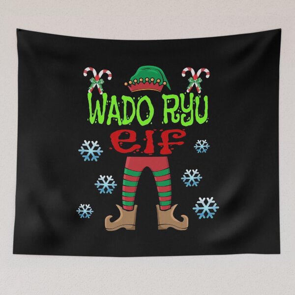 Item preview, Funny Christmas Wado Ryu Elf Karate Instructor Design - Japanese Martial Art Design For A Karate Lover designed and sold by TheKarateStore.