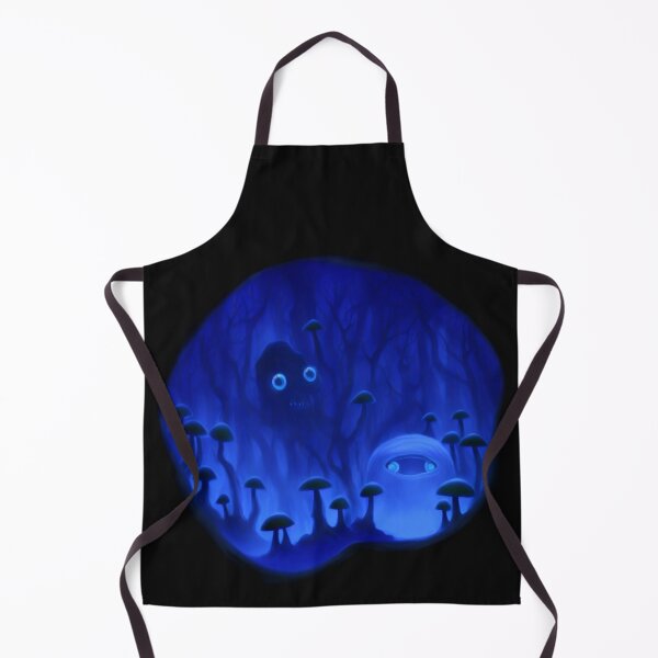 Item preview, Tree-monster in a mushroom forest XII blue designed and sold by BrachiaST.