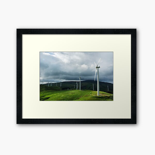 Te Apiti Wind Farm No. 1 Framed Art Print