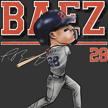 Javier Baez Detroit Cartoon T-shirt