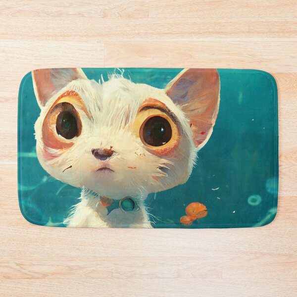 Item preview, Cute Cat At Swimming Pool designed and sold by Pet Shelter.