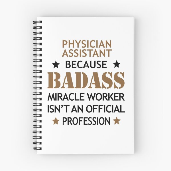 Item preview, Physician Assistant  Surprise Birthday Badass Miracle Worker  designed and sold by smily-tees.