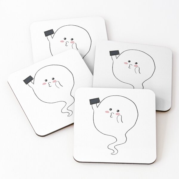 Item preview, Ghost taking a selfie designed and sold by Relatablecuties.