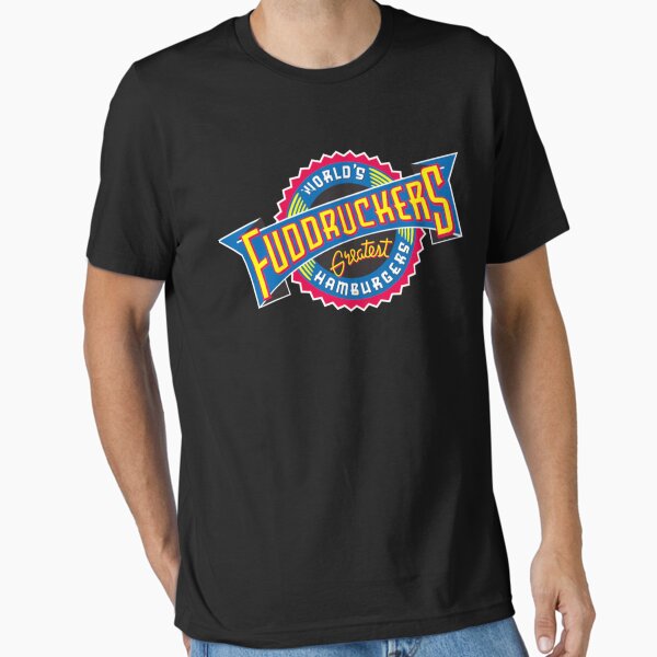 Item preview, The Original Fuddruckers French Fries logo beverage Essential  designed and sold by JamesDaniel44.