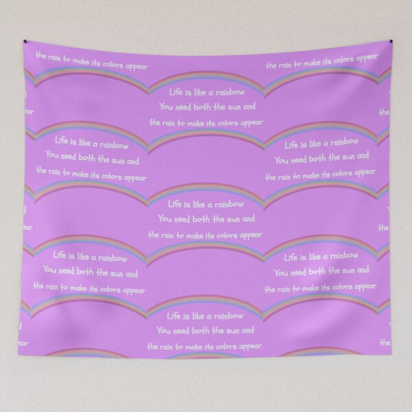 Item preview, Life is like a rainbow designed and sold by FennyWijayaMomo.