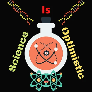 Artwork thumbnail, Science is optimistic by ProjectOfColor