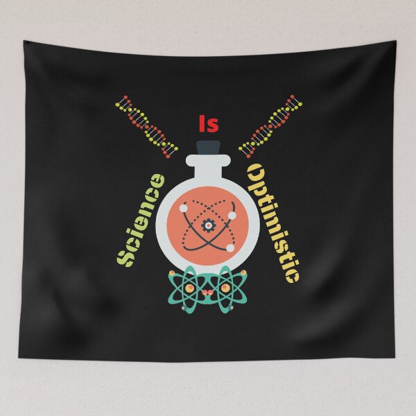 Item preview, Science is optimistic designed and sold by ProjectOfColor.