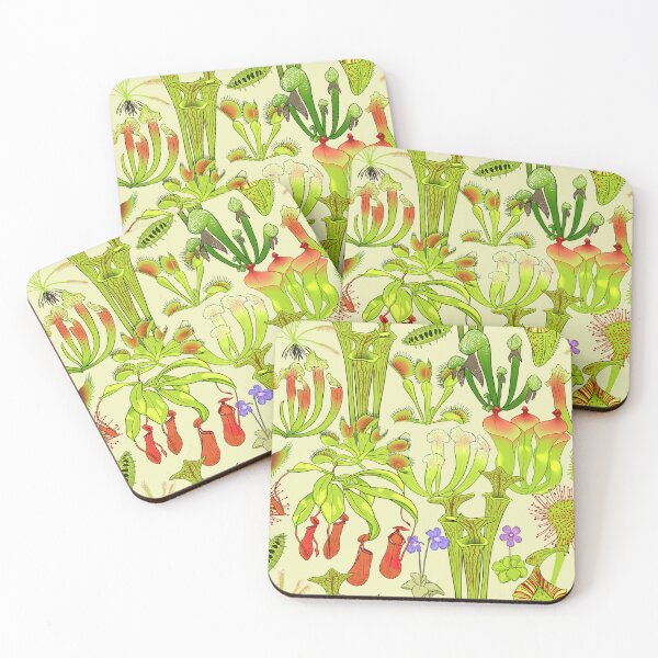 Item preview, Carnivorous plants - pale green designed and sold by RobskiArt.