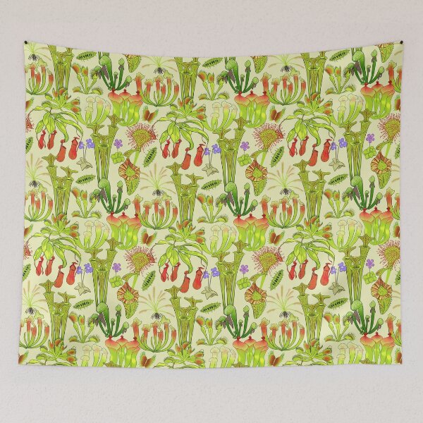 Item preview, Carnivorous plants - pale green designed and sold by RobskiArt.