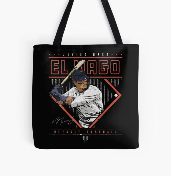 Tigers Javier Baez El Mago T-Shirt from Homage. | Ash | Vintage Apparel from Homage.