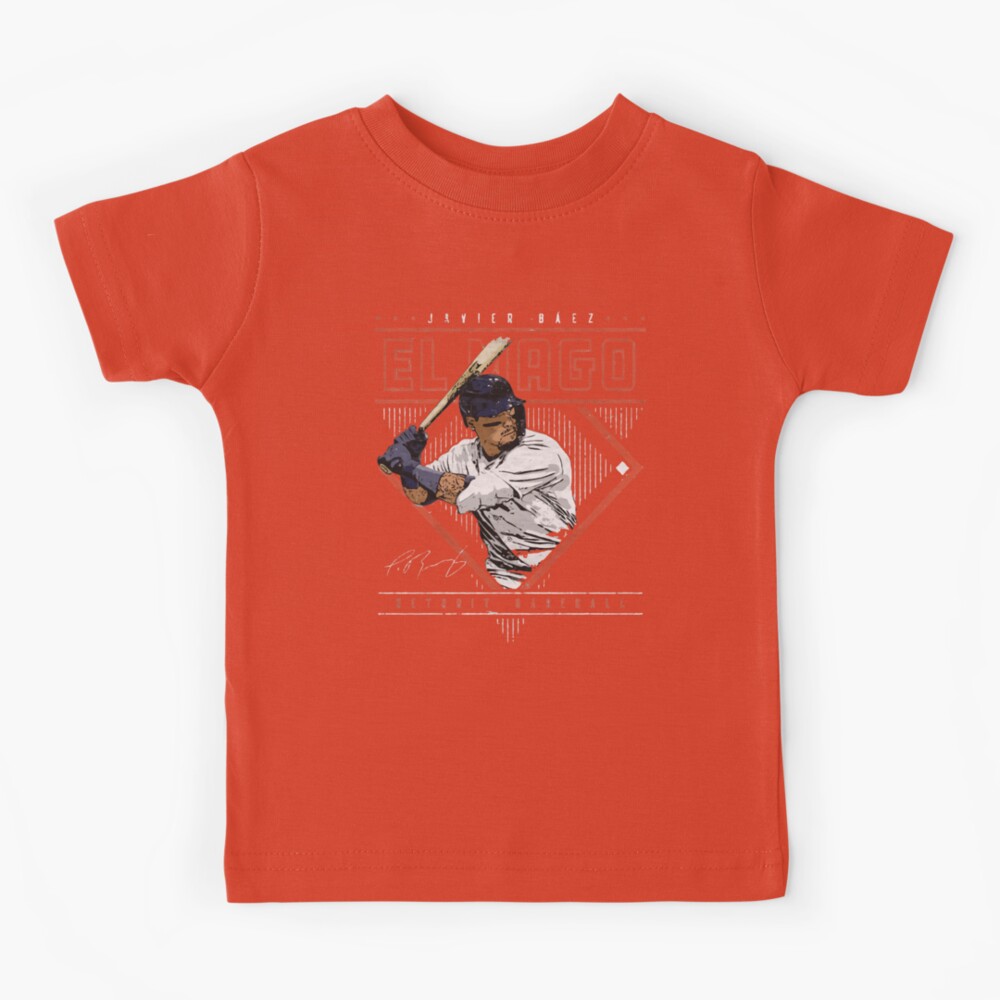 Camiseta Infantil Javier Báez Detroit Baseball Javier Baez 