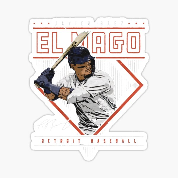 Javier Baez El Mago Sticker for Sale by MattPage24