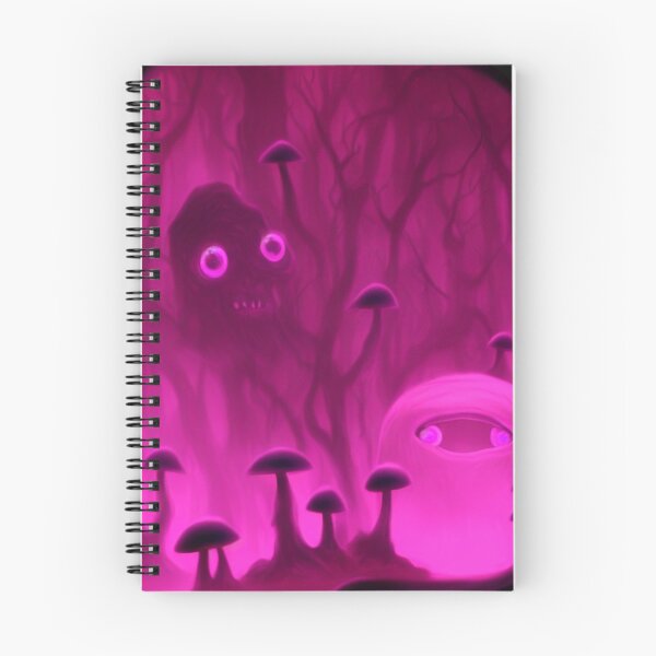 Item preview, Tree-monster in a mushroom forest XII red designed and sold by BrachiaST.