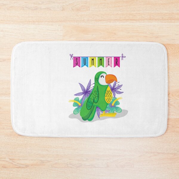 Item preview, Summer Parrot art | Crussion store designed and sold by Crussion.