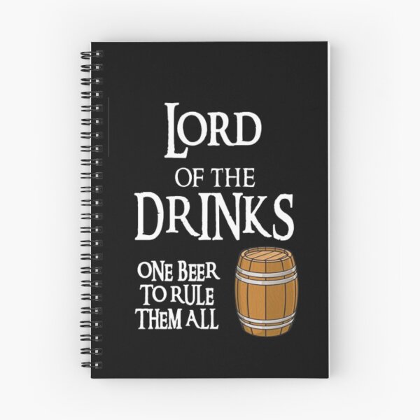 Item preview, Lord of The Drinks One Beer to Rule Them All T-Shirt designed and sold by kdpfashions.