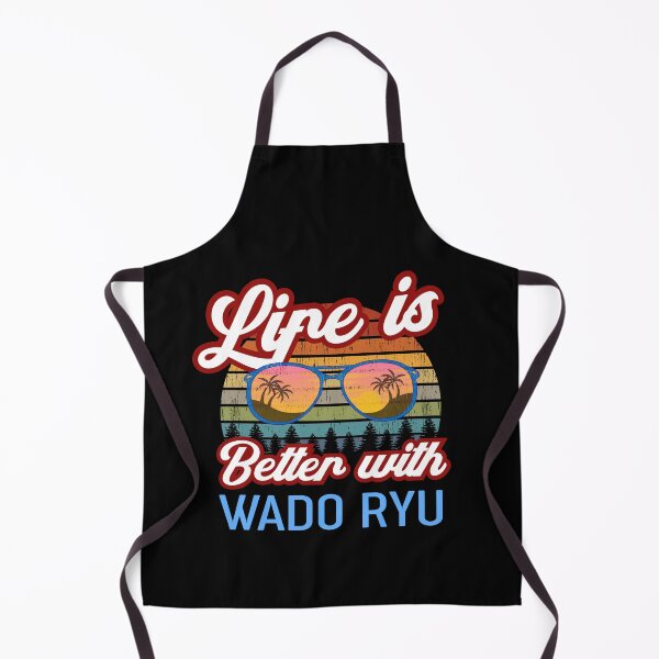 Item preview, Life is Better with Wado Ryu. Vintage Sunset Karate Instructor Design - Japanese Martial Art Design For A Karate Lover designed and sold by TheKarateStore.