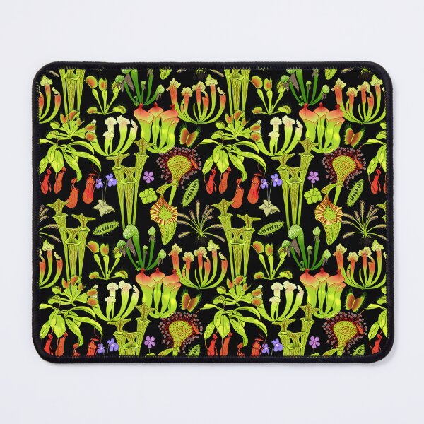 Item preview, Carnivorous plants - black designed and sold by RobskiArt.