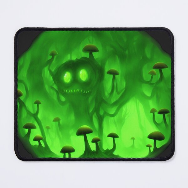 Item preview, Tree-monster in a mushroom forest XIII green designed and sold by BrachiaST.