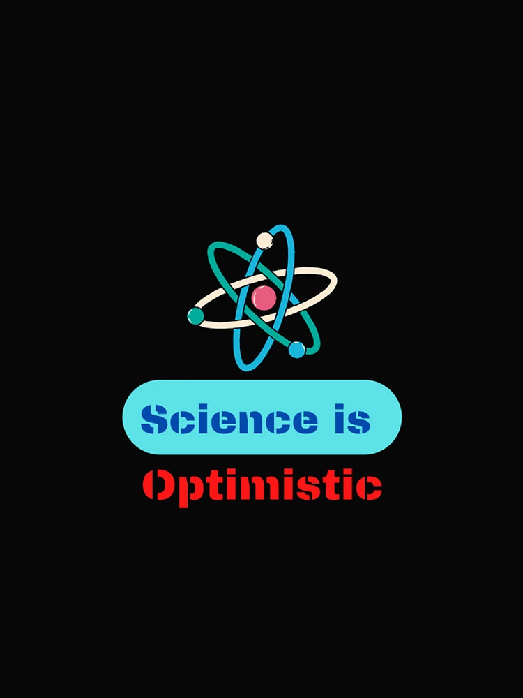 Thumbnail 4 of 4, iPhone Case, Science is optimistic designed and sold by ProjectOfColor.