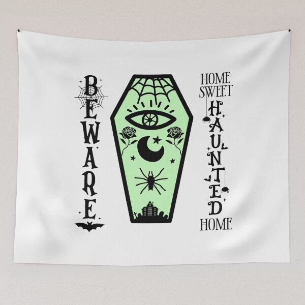 Item preview, Happy Halloween, Haunted home designed and sold by danaJG.