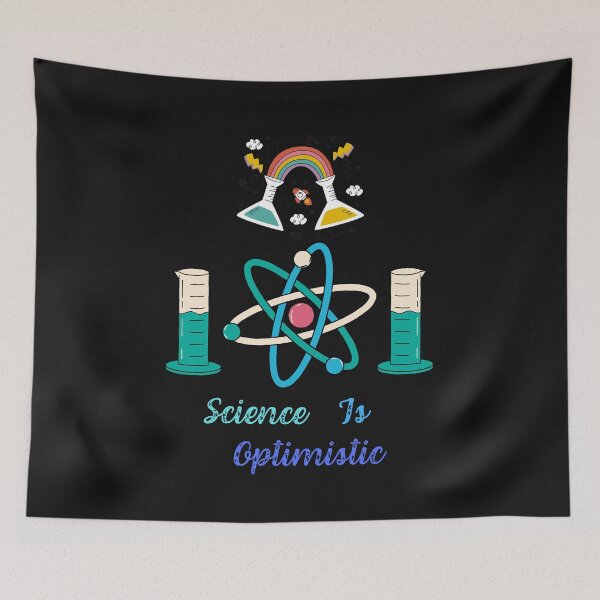 Item preview, Science is optimistic designed and sold by ProjectOfColor.