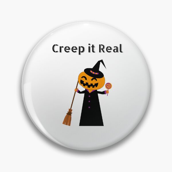 Item preview, Retro Halloween Creep It Real Graphic designed and sold by Fashionunic7.