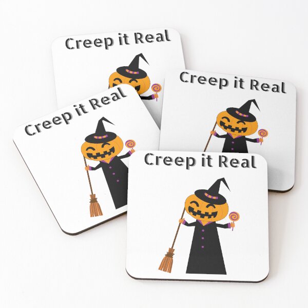 Item preview, Retro Halloween Creep It Real Graphic designed and sold by Fashionunic7.