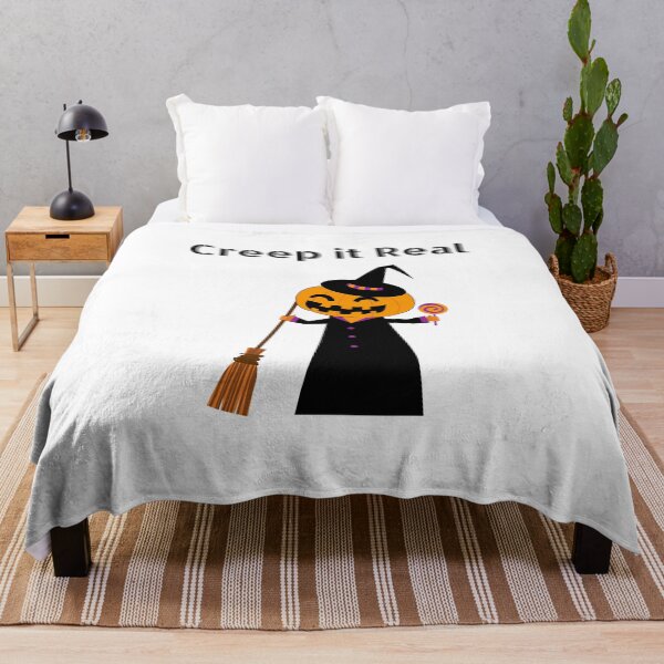 Item preview, Retro Halloween Creep It Real Graphic designed and sold by Fashionunic7.