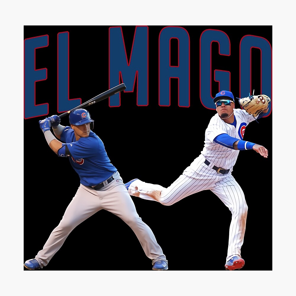 TRIBLEND Javier Javy Baez Detroit Tigers El Mago AIR T-Shirt