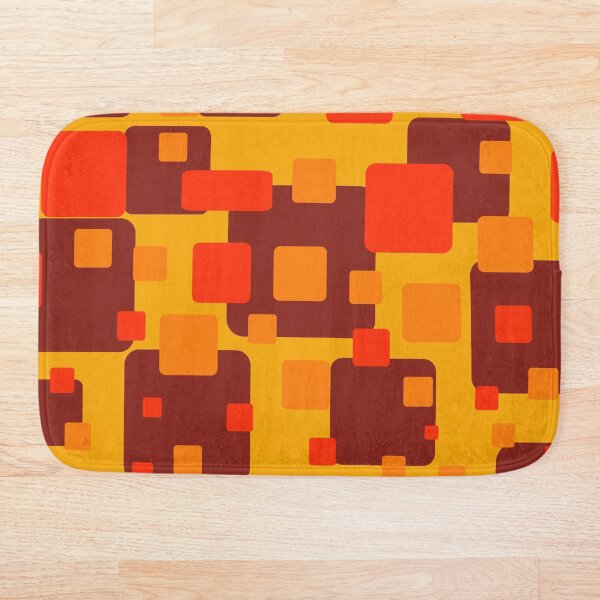 Item preview, Graphic squares pattern - orange yellow red designed and sold by Graphic-Color.