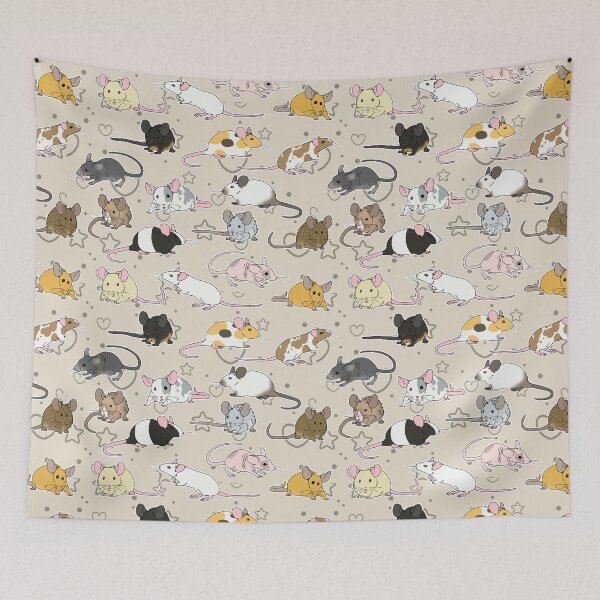 Item preview, fancy mice pattern simple but cute designed and sold by ButterflyBottom.