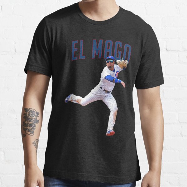 Chicago Cubs Blue Javier Baez #9 Jersey Shirt Genuine MLB Baseball Youth  Boys