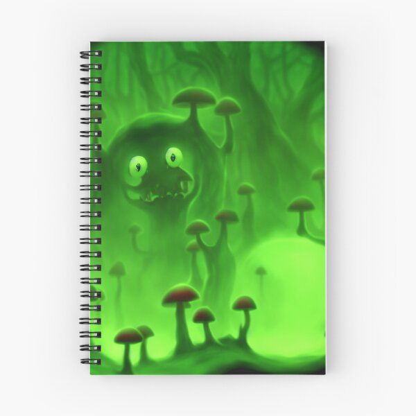 Item preview, Tree-monster in a mushroom forest XIV green designed and sold by BrachiaST.