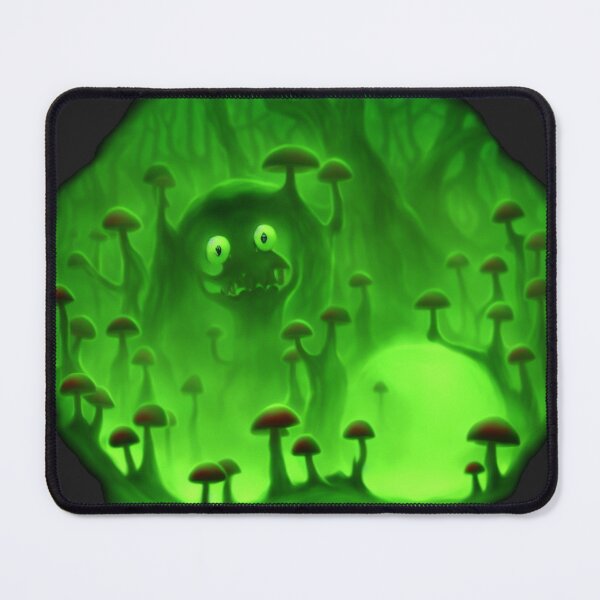Item preview, Tree-monster in a mushroom forest XIV green designed and sold by BrachiaST.