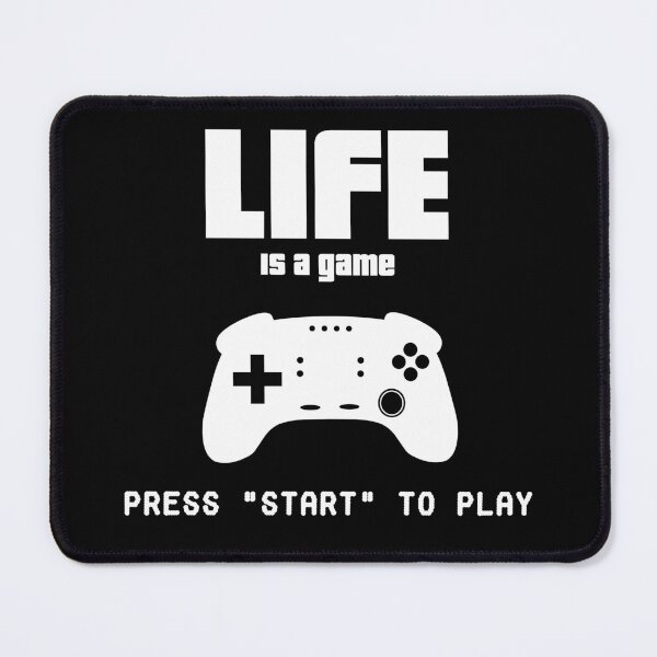 Item preview, Life is a game, press start to play controller designed and sold by EnzoVectorism.