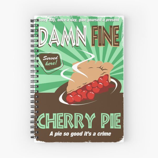 Item preview, Damn Fine Cherry Pie - Peaks designed and sold by goofyfootartist.