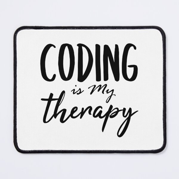 Item preview, Coding is My Therapy designed and sold by StoreDay.