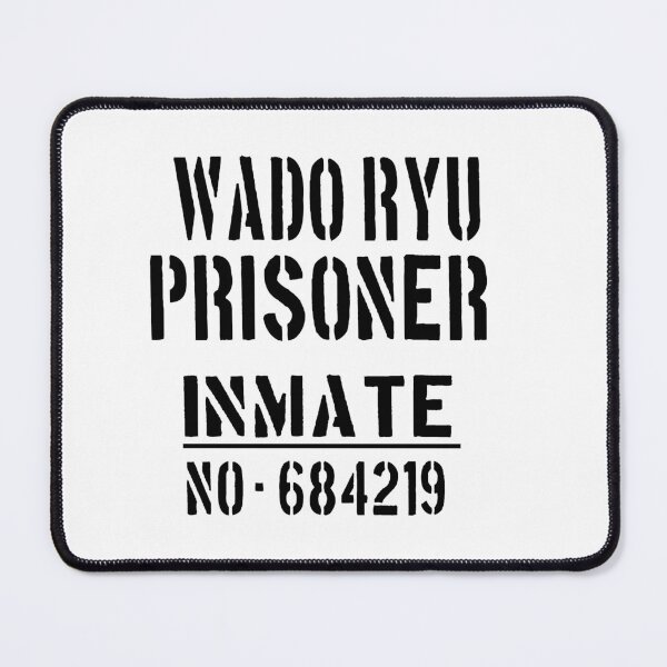 Item preview, Wado Ryu Prisoner. Karate Halloween Costume Design - Japanese Martial Art Design For A Karate Lover designed and sold by TheKarateStore.