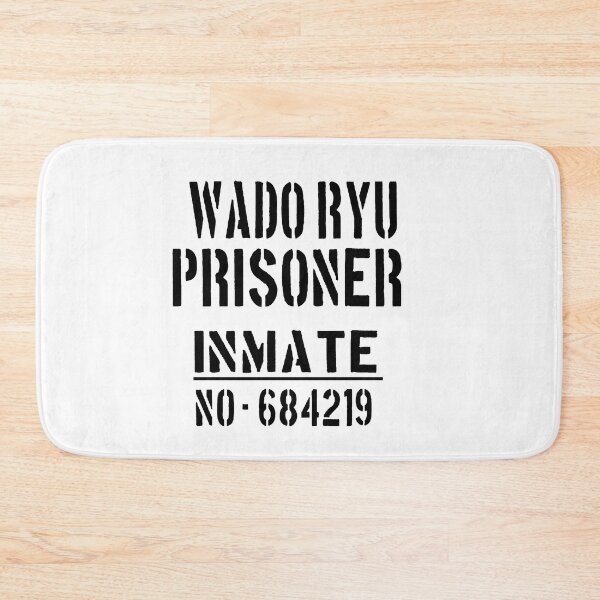 Item preview, Wado Ryu Prisoner. Karate Halloween Costume Design - Japanese Martial Art Design For A Karate Lover designed and sold by TheKarateStore.