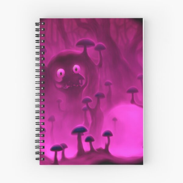 Item preview, Tree-monster in a mushroom forest XIV red designed and sold by BrachiaST.