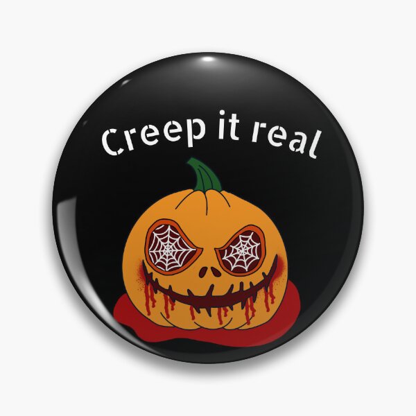 Item preview,  Retro Halloween Creep It Real Graphic designed and sold by Fashionunic7.