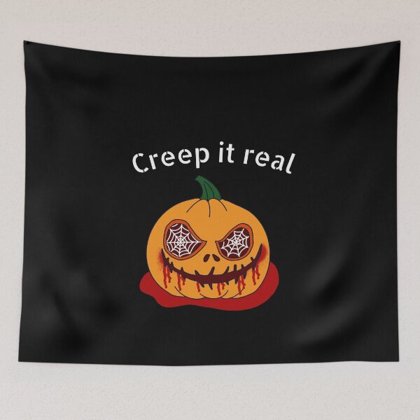 Item preview,  Retro Halloween Creep It Real Graphic designed and sold by Fashionunic7.