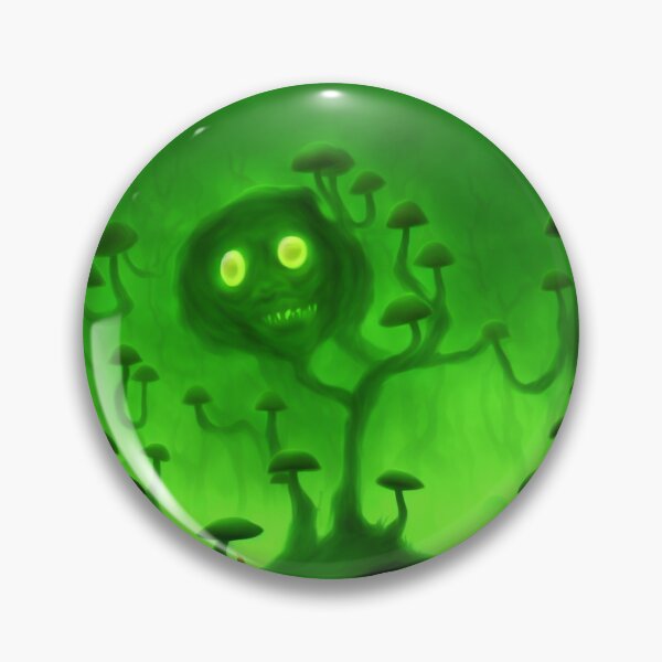 Item preview, Tree-monster in a mushroom forest XV green designed and sold by BrachiaST.
