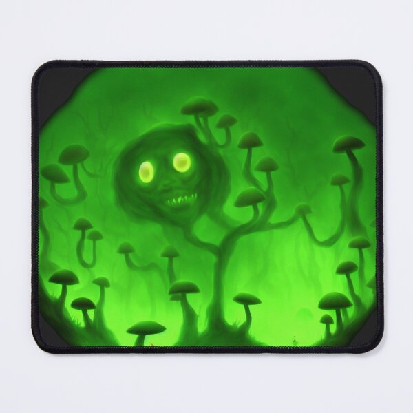 Item preview, Tree-monster in a mushroom forest XV green designed and sold by BrachiaST.