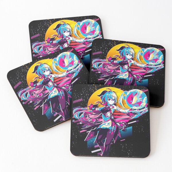 Artikelvorschau, Genshin Impact - Ganyu (80er Retro) entworfen und verkauft von MnA-Designs.