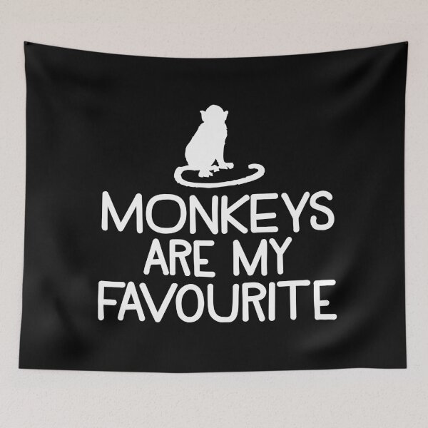 Item preview, monkeys are my favourite designed and sold by jazzydevil.