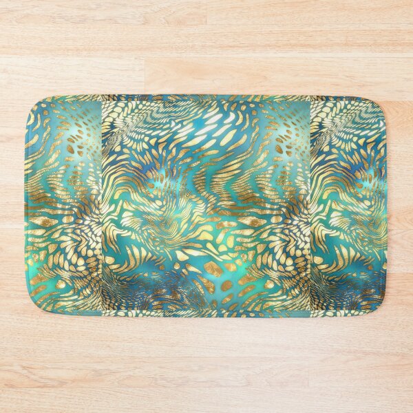 Item preview, Luxury Fire Turquoise Textures  designed and sold by TrendyGlitter.