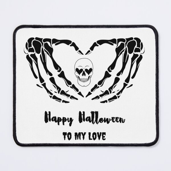 Item preview, Happy Halloween my love, gifts T-Shirt, Funny Halloween Shirt, Shirt,party skeleton, Lovely halloween, designed and sold by Sanabelaa.