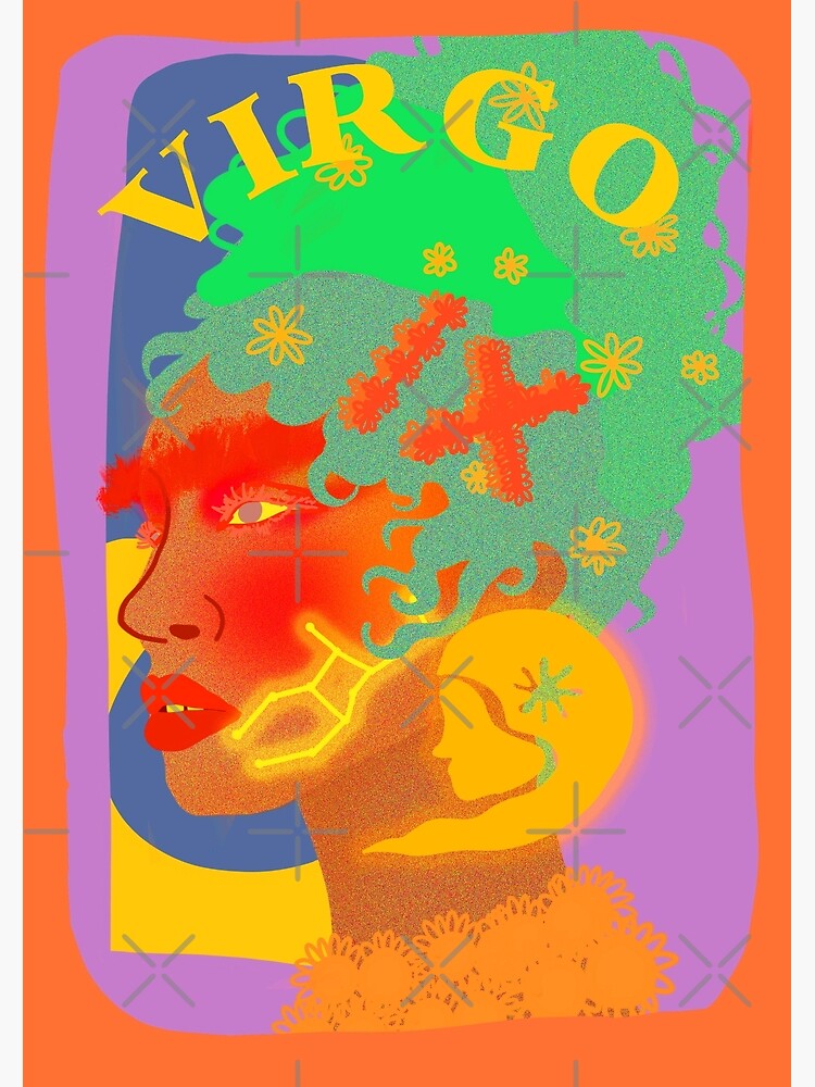 "Virgo 2022 Zodiac x Tarot Series" Poster for Sale by TheMoodyMimo